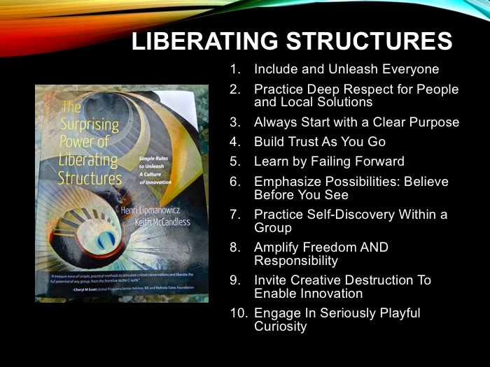 Liberating String 5 Strategies to Lead Change Using Liberating Structures, DPPE – Reveln ...