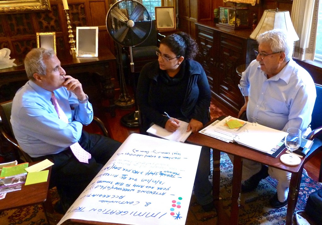 Non-profit board planning, collaboration